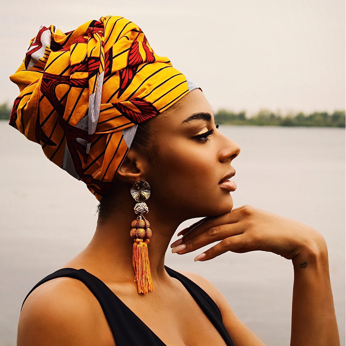 African Print Headwrap