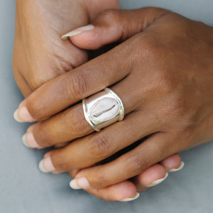Kauri Silver Ring
