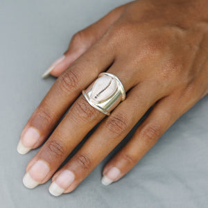Kauri Silver Ring