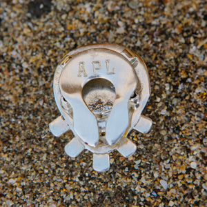 Nia Silver Button Cover