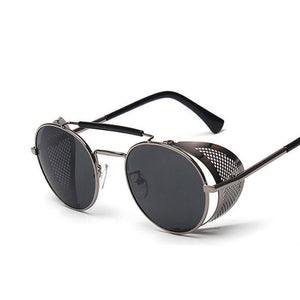 Sunglasses - Round Metal Shields